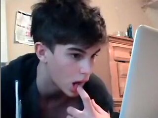 cute Hot Cute Caitiff public schoolmate Plays On Cam hot
