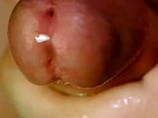 cum-shot macro